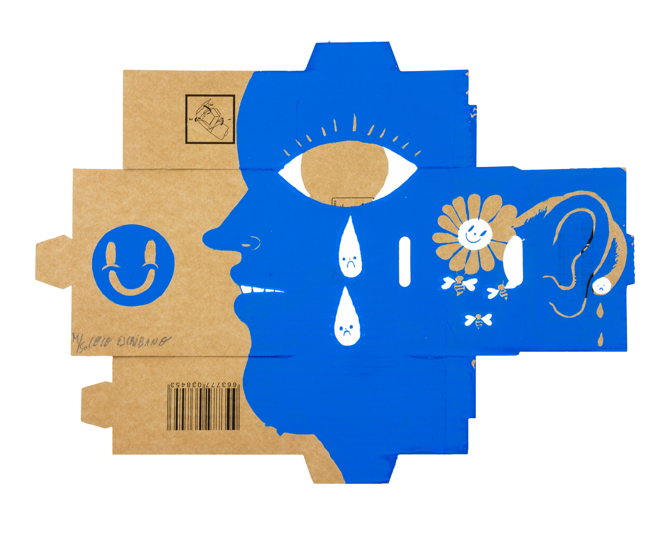 Caja de la artista Coco Escribano, proyecto Creative Honey