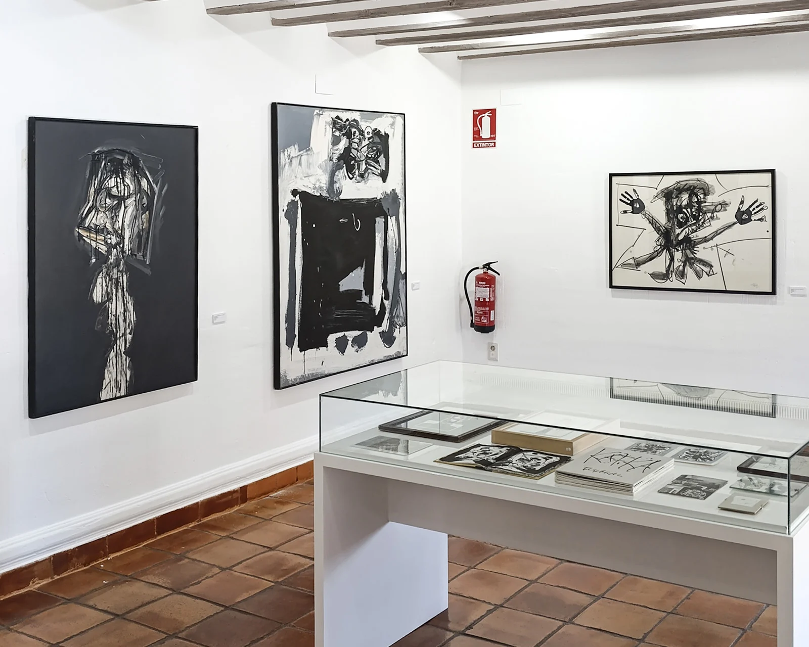 ANTONIO SAURA Exposición de obras del artista Antonio Saura de la colección de la Fundación Antonio Pérez.