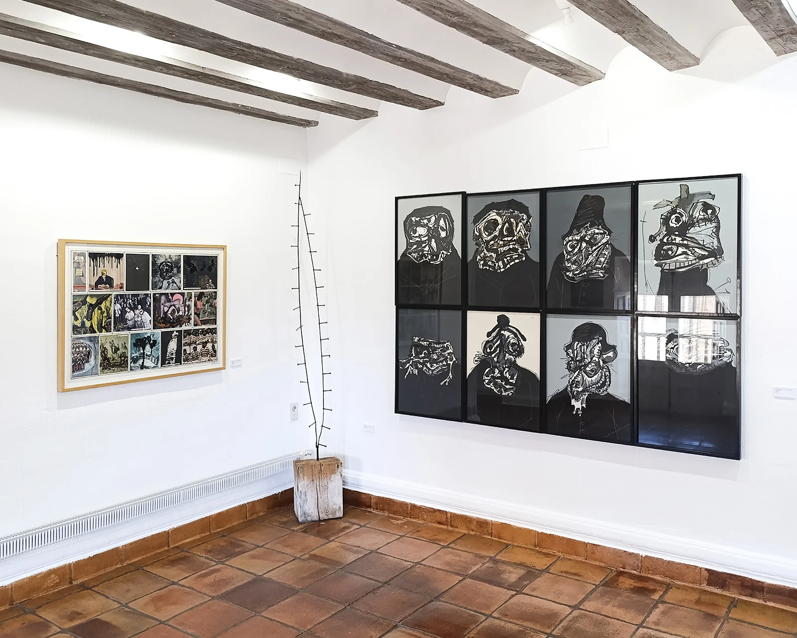 ANTONIO SAURA Exposición de obras del artista Antonio Saura de la colección de la Fundación Antonio Pérez.