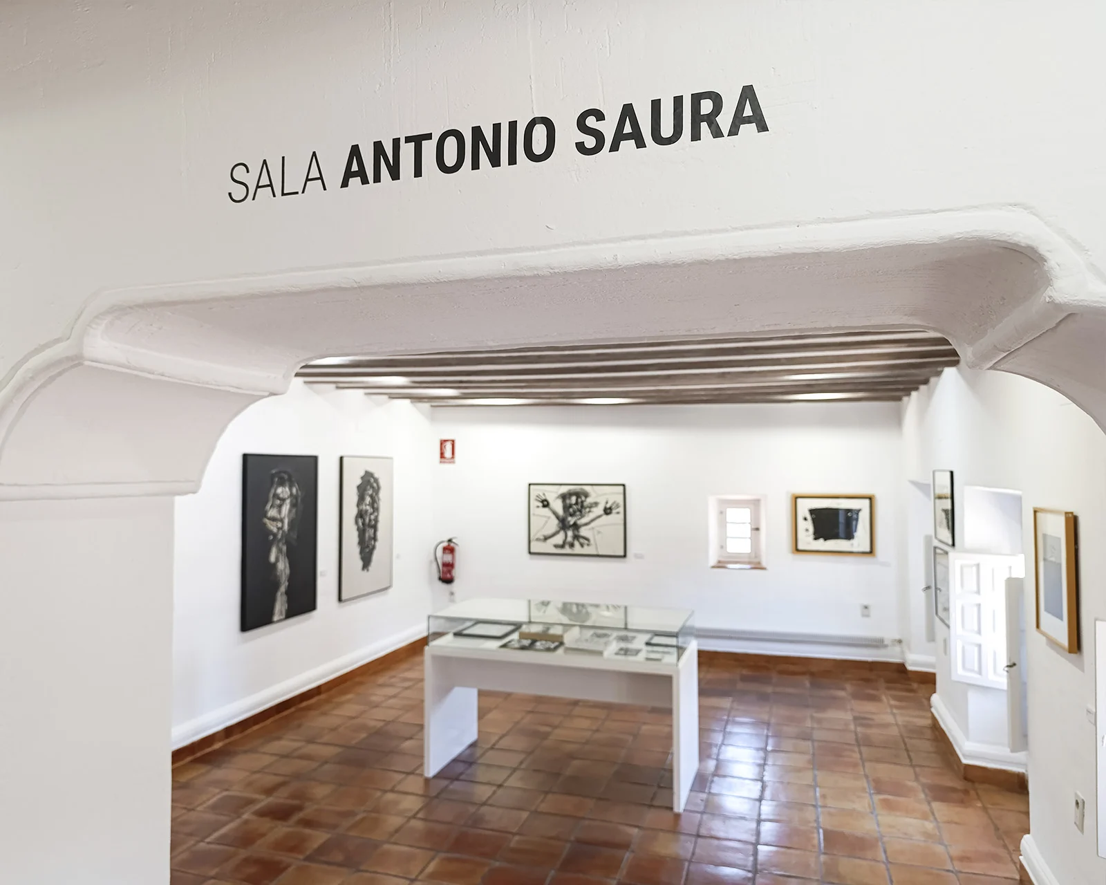 ANTONIO SAURA Exposición de obras del artista Antonio Saura de la colección de la Fundación Antonio Pérez.