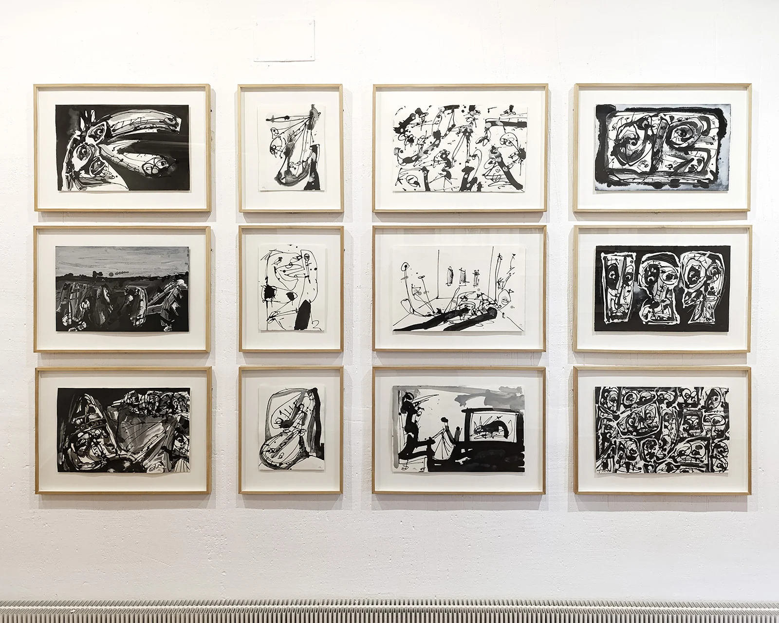 ANTONIO SAURA Exposición de obras del artista Antonio Saura de la colección de la Fundación Antonio Pérez.