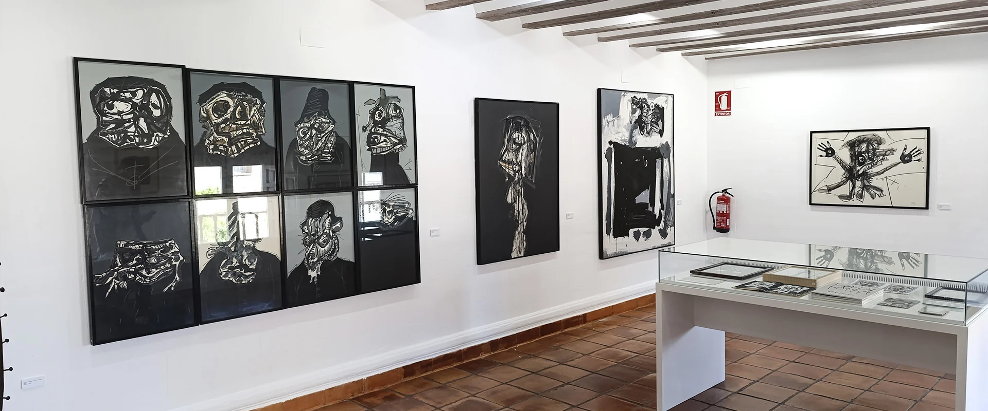 ANTONIO SAURA Exposición de obras del artista Antonio Saura de la colección de la Fundación Antonio Pérez.