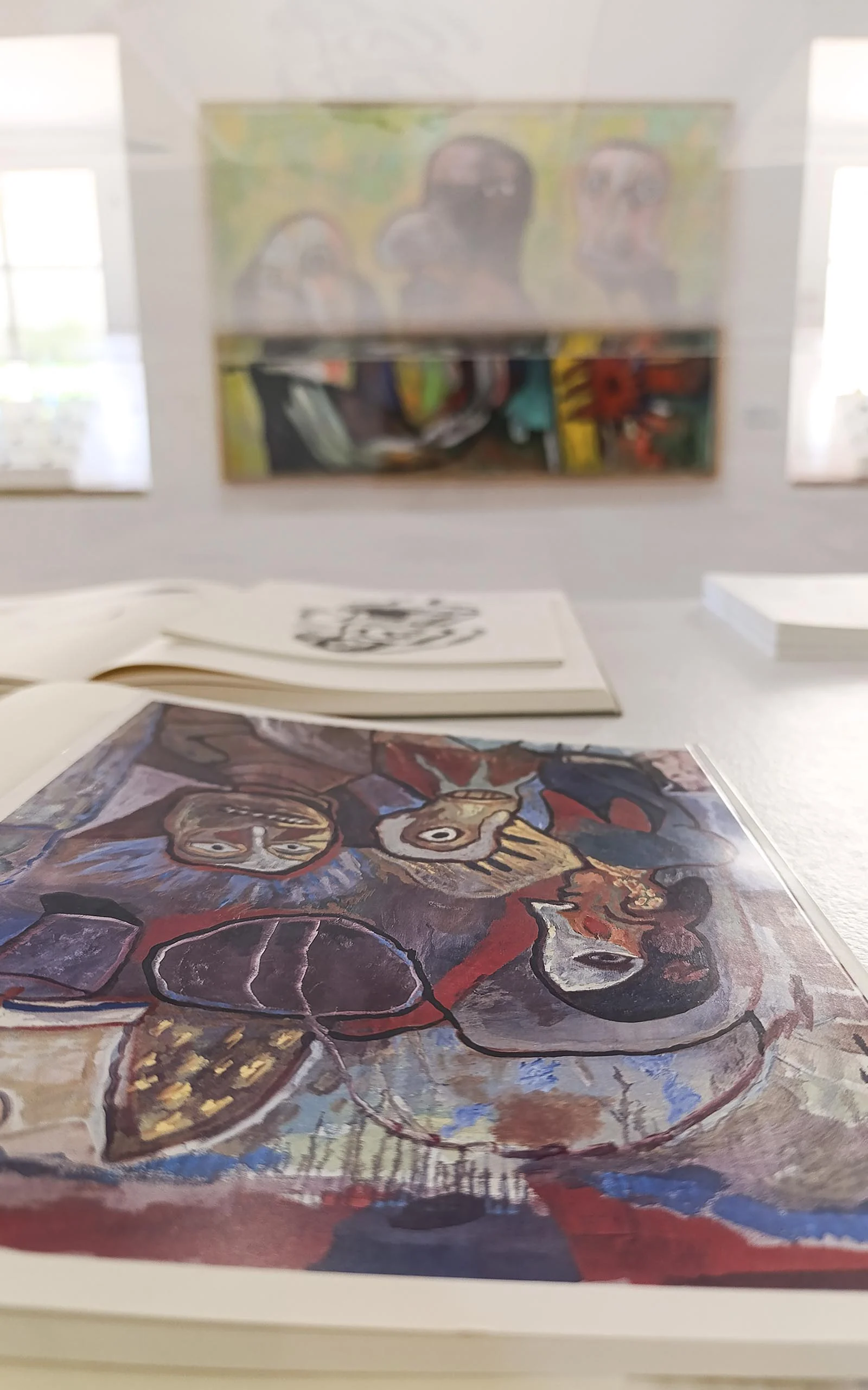 LUCEBERT Exposición de obras del artista Lucebert de la colección de la Fundación Antonio Pérez.