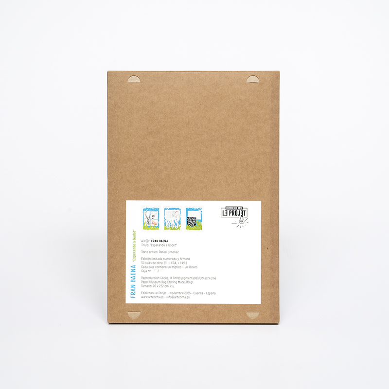 Edición del artista Fran Baena, Ediciones Le Projet